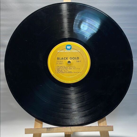 Black Gold Vinyl Record Set - Picture 7 of 10